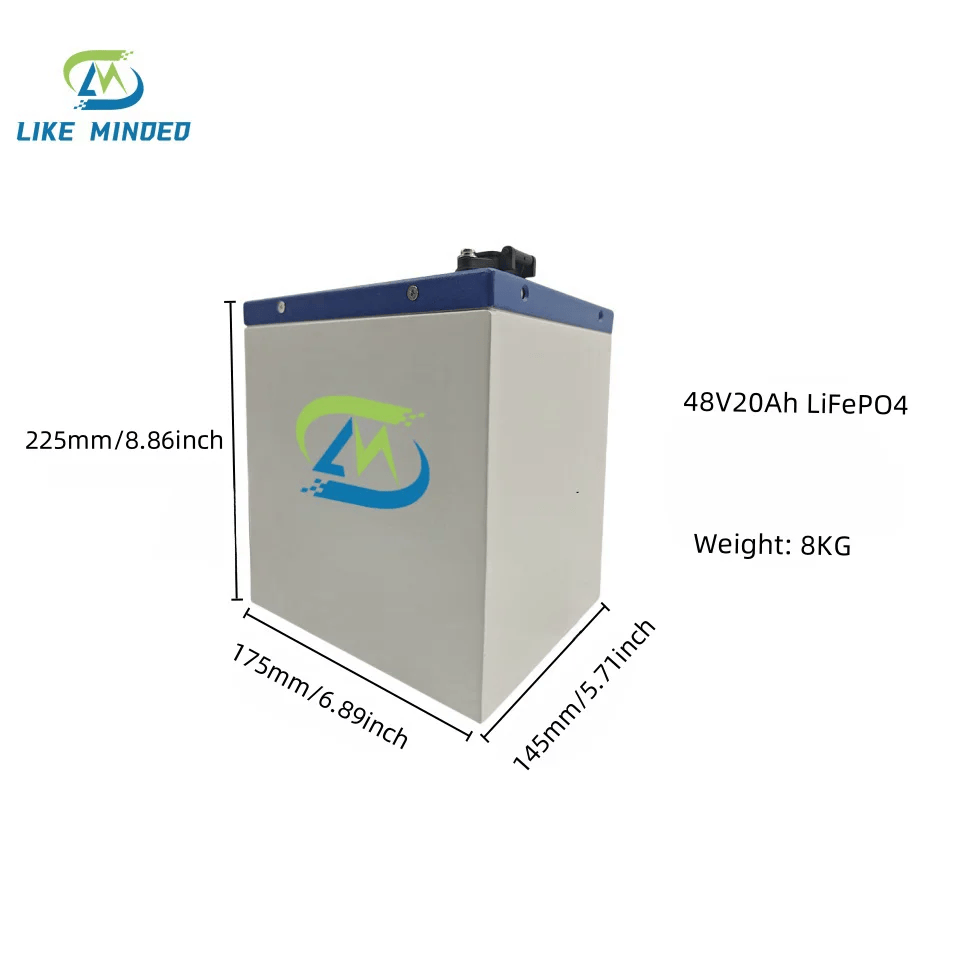 Akumulator LiFePO4 48 V 20 Ah do rowerów elektrycznych / hulajnóg elektrycznych