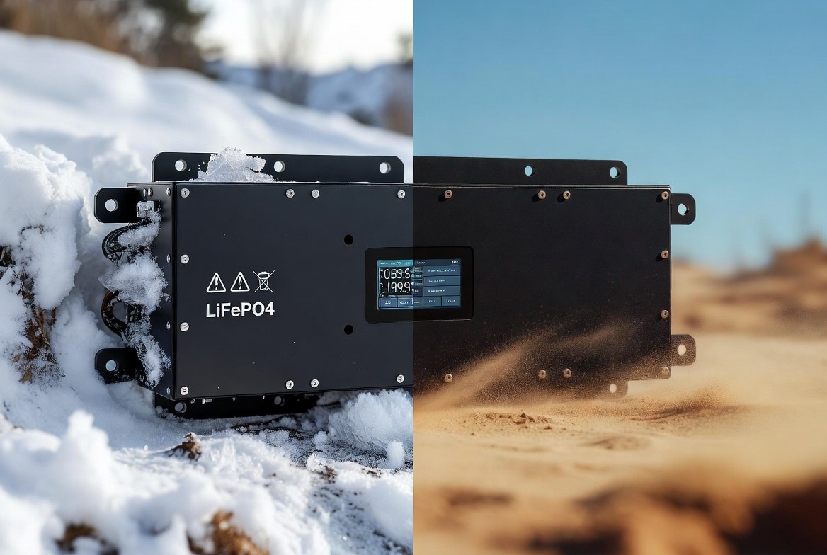 LiFePO4 battery BMS temperature management